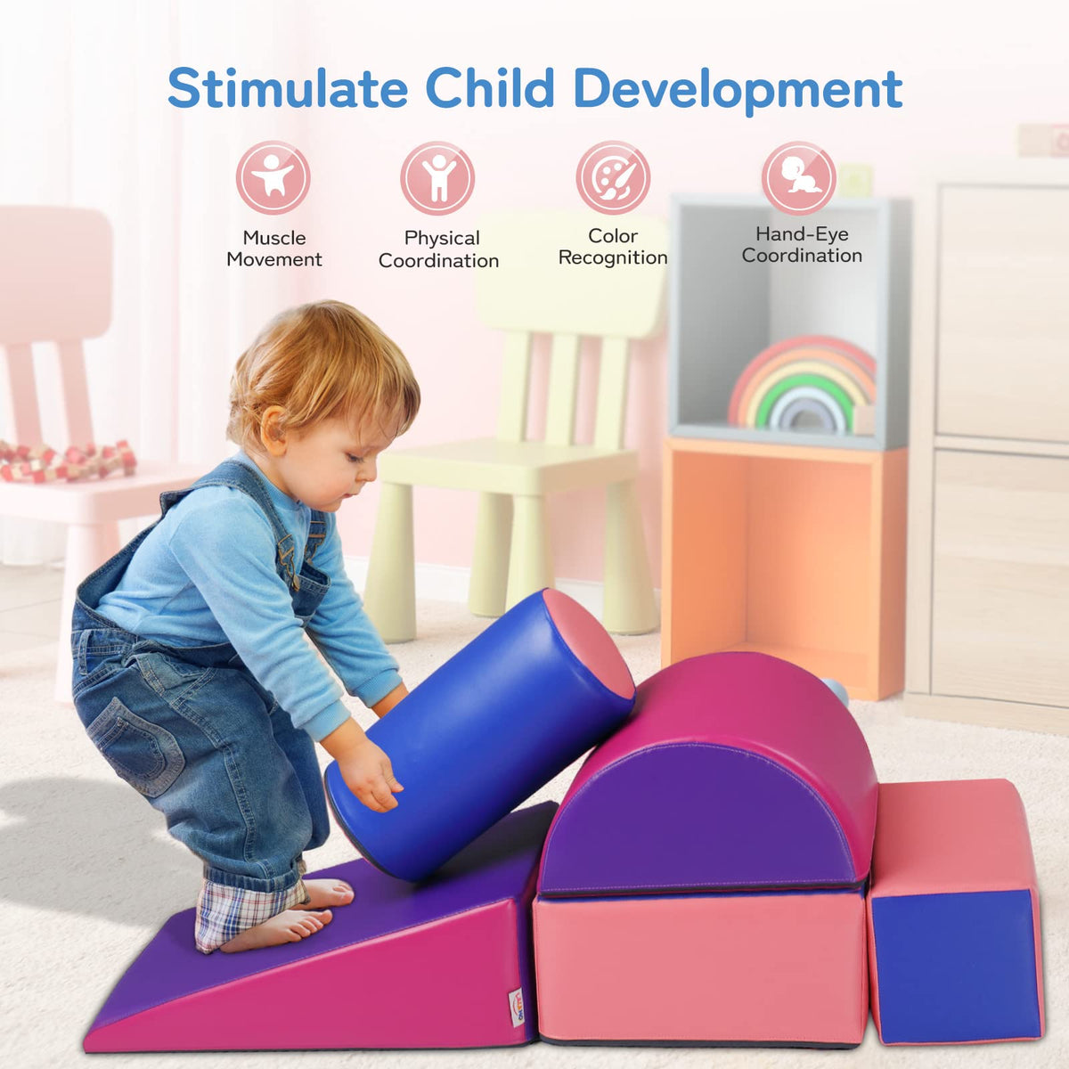 SoftScape Toddler Playtime Corner Climber