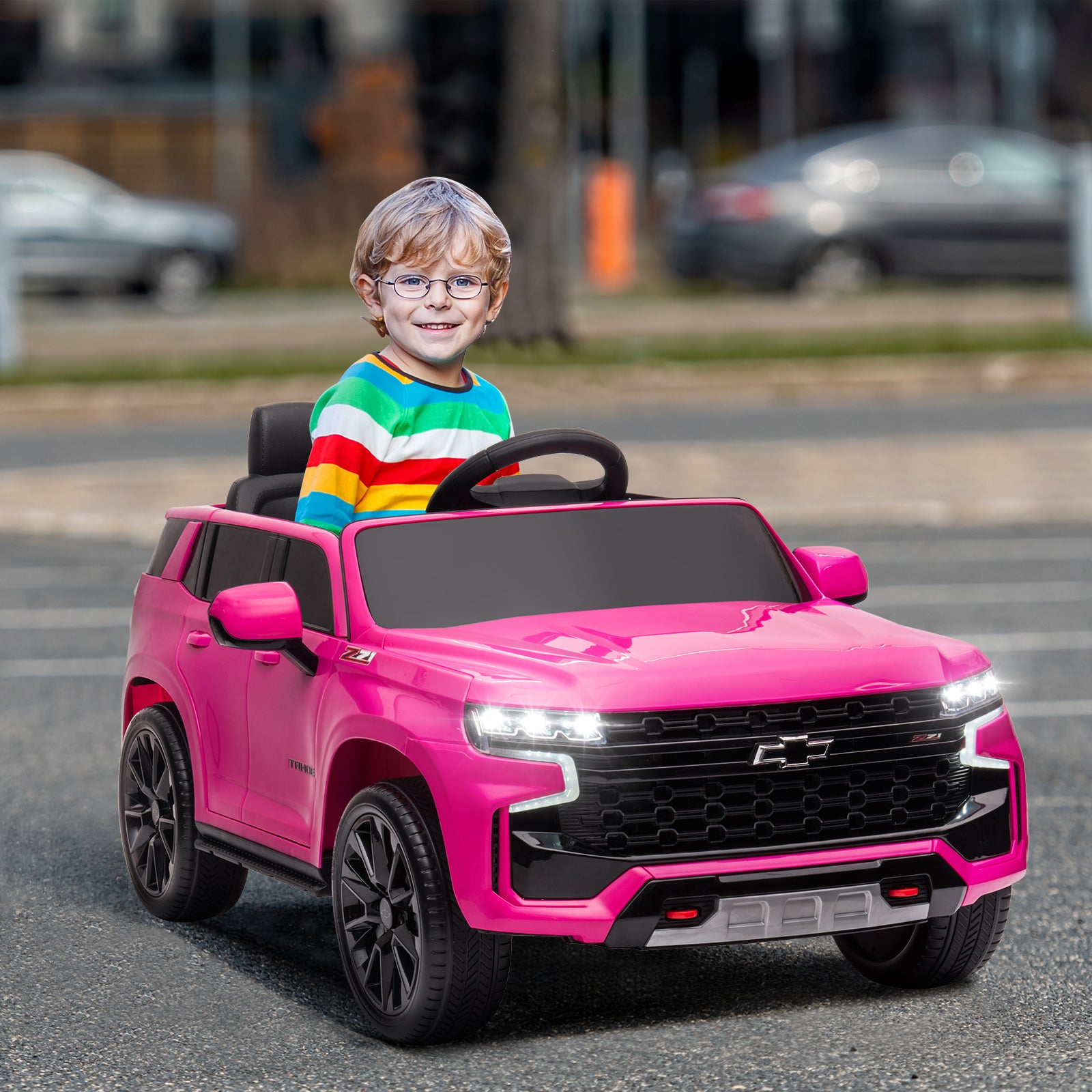 JOYMOR 12V Electric Vehicle Kids Ride On Truck w/Remote Control