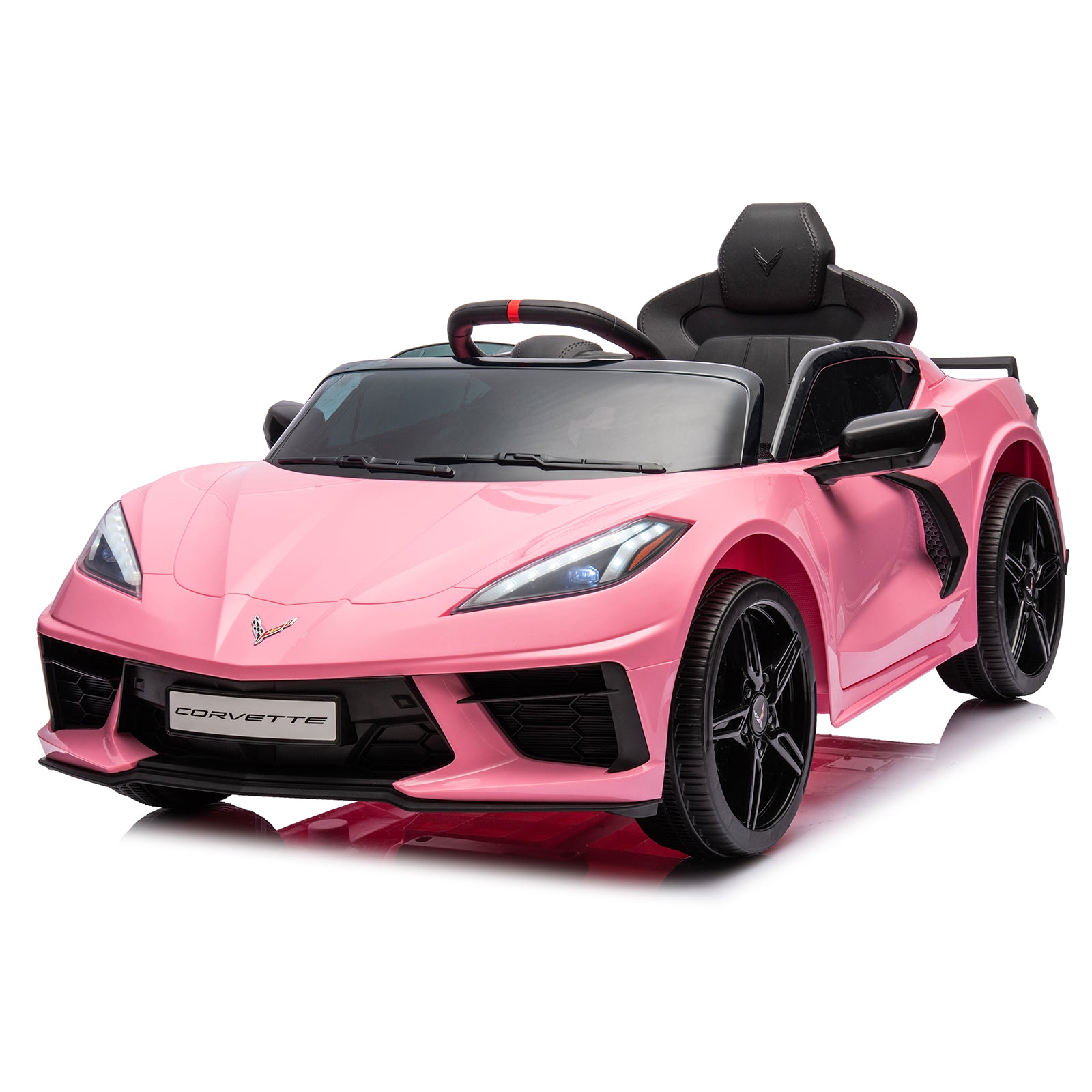 JOYMOR 12V Kids Electric Cars 3 Speed Ride on Car w/Remote Control