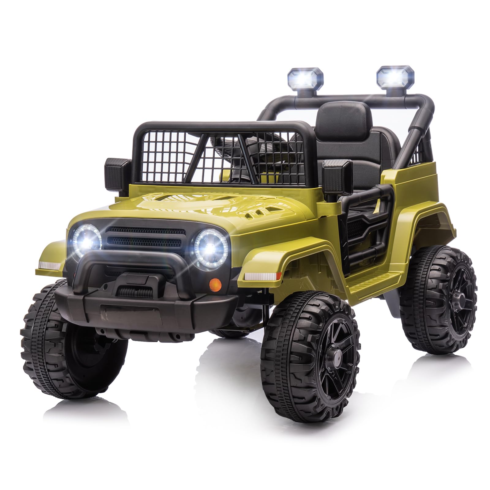 JOYMOR 12V Kids Ride on Truck with Remote Control Electric Play Car