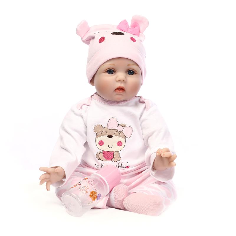 JOYMOR 22inch Reborn Baby Dolls Cute Silicone Realistic Baby Doll Toy –  Joymor