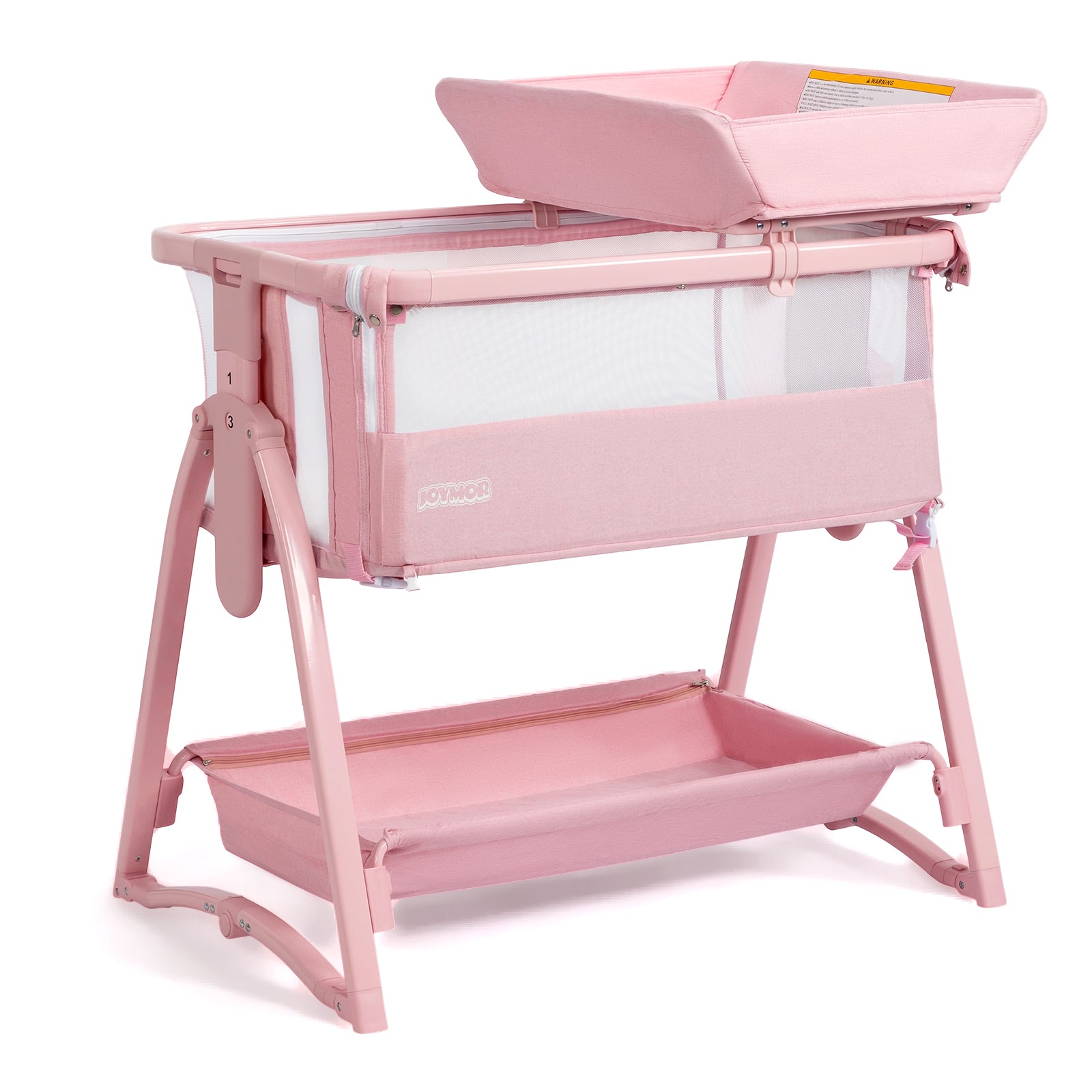 JOYMOR 5 in 1 Baby Taller Bassinet Sleeper with Changing Table