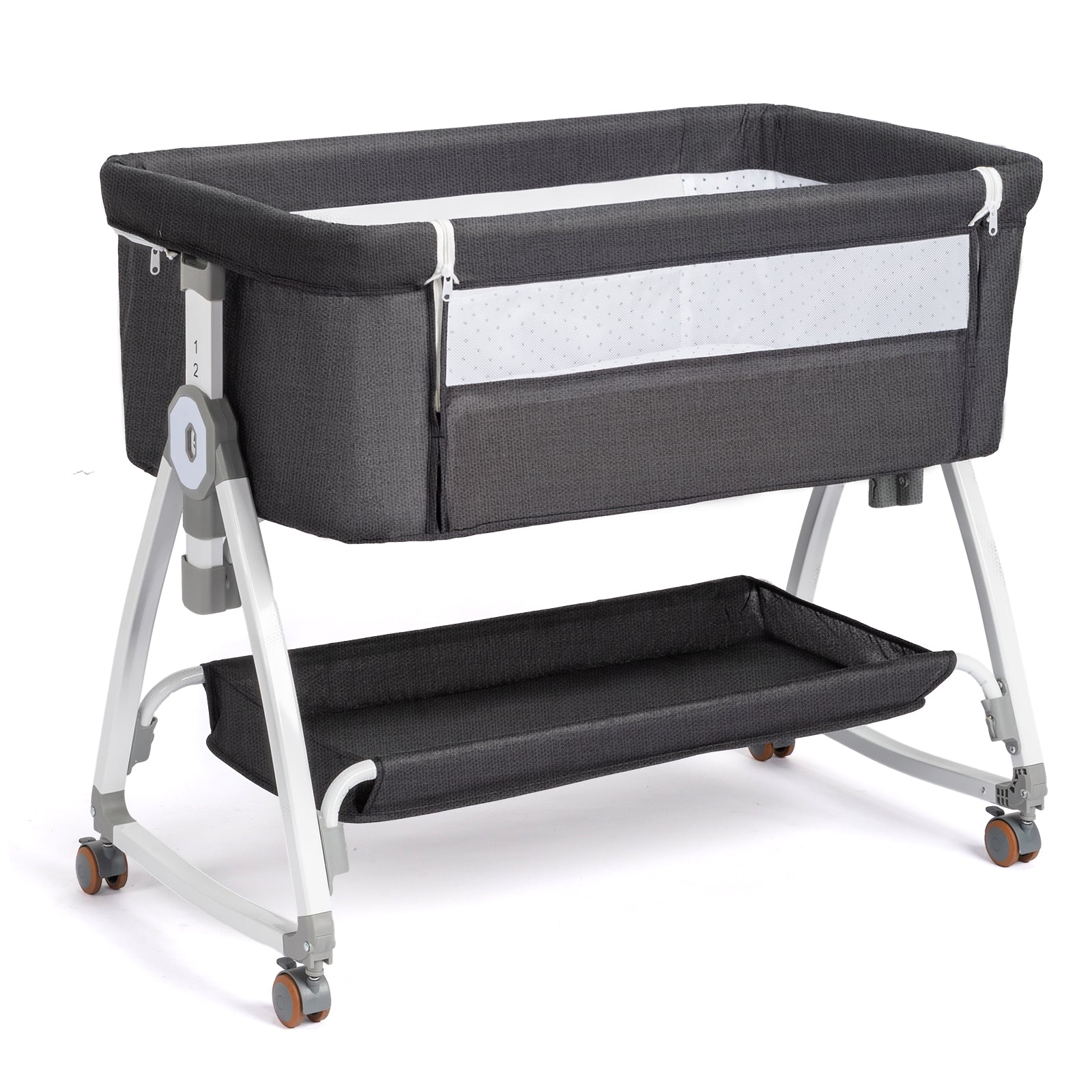 JOYMOR 3 in 1 Bedside Crib Portable Baby Bassinet Sleeper