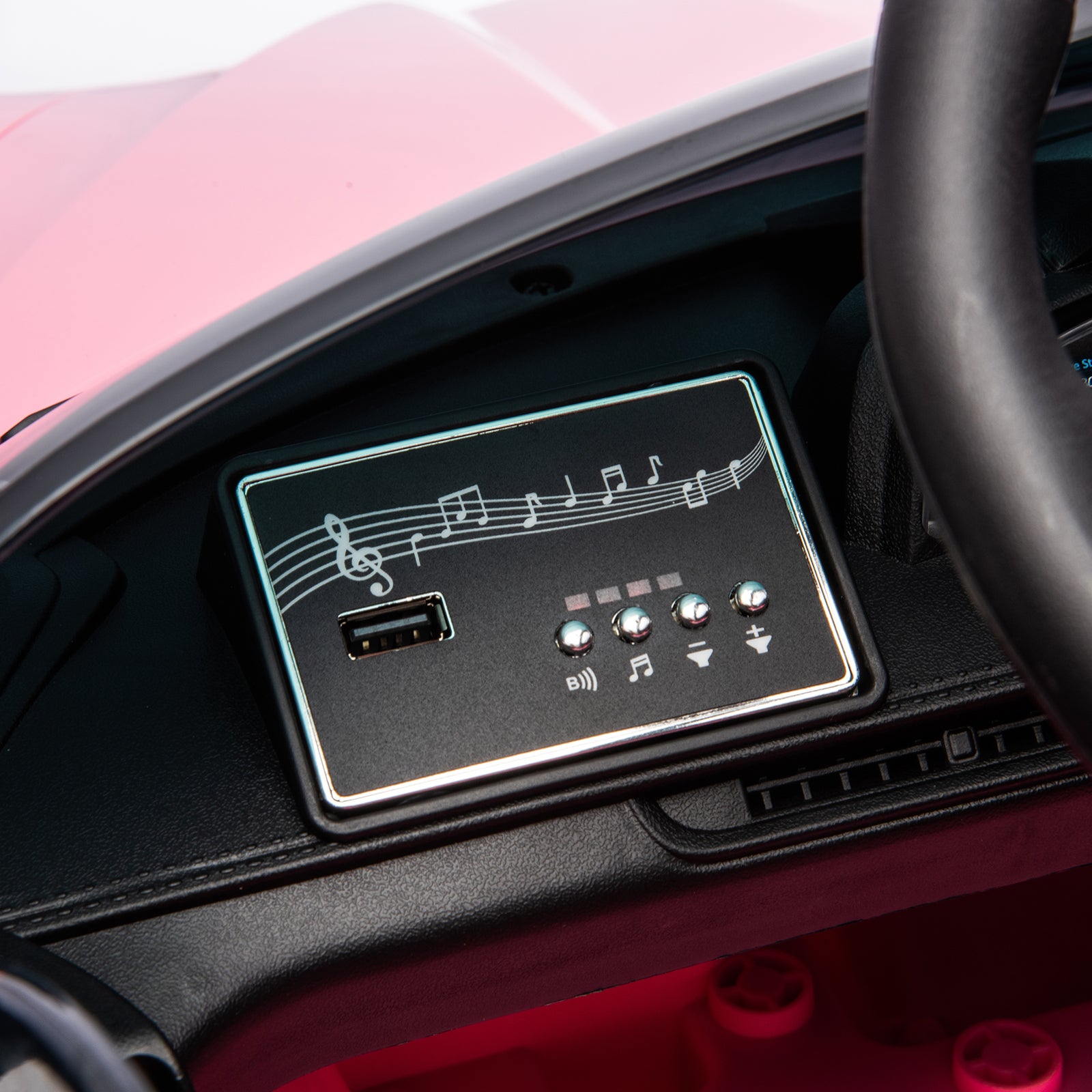 JOYMOR 12V Kids Electric Cars 3 Speed Ride on Car w/Remote Control