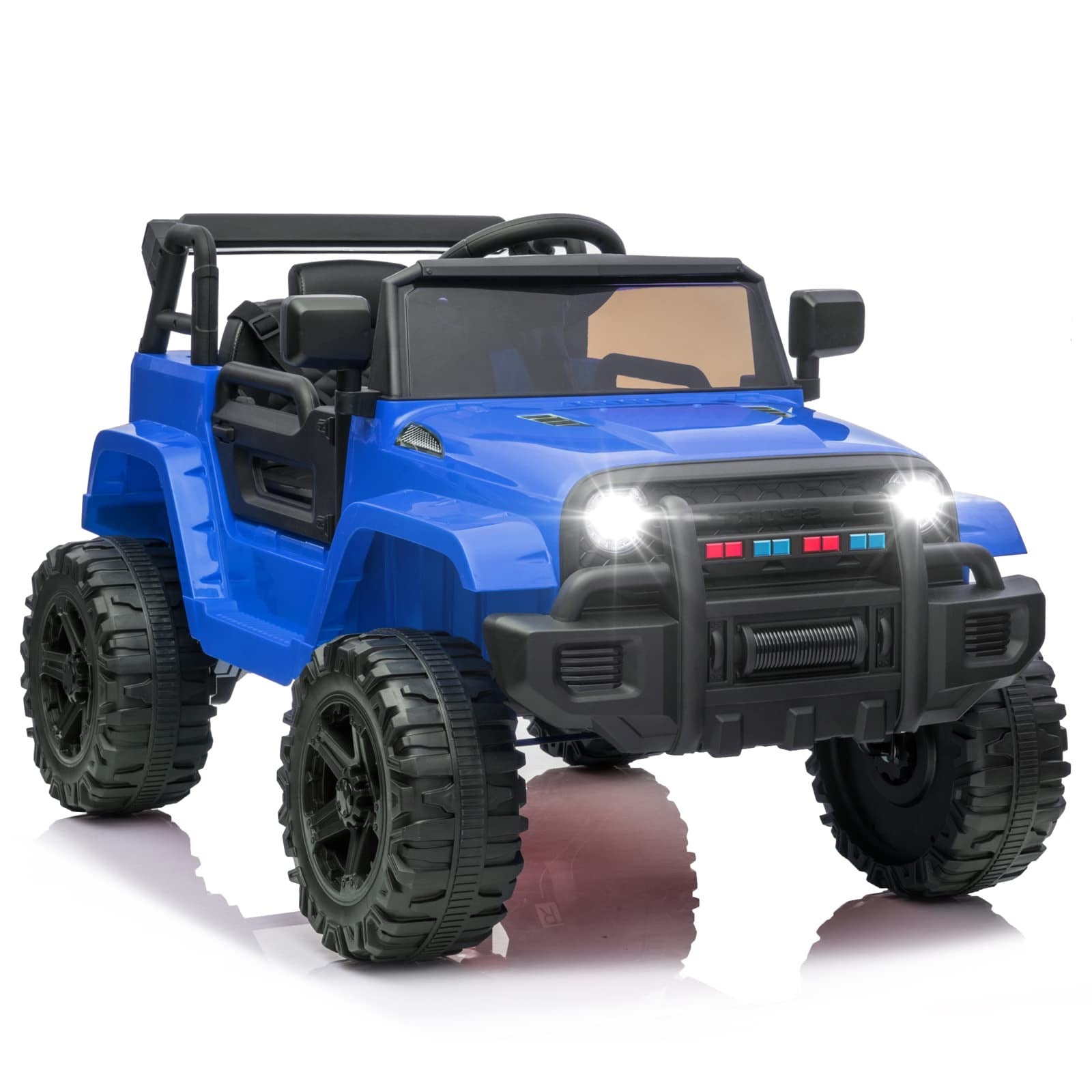 JOYMOR 12V Kids Electric Ride on Truck 2 Speed w/Parent Remote