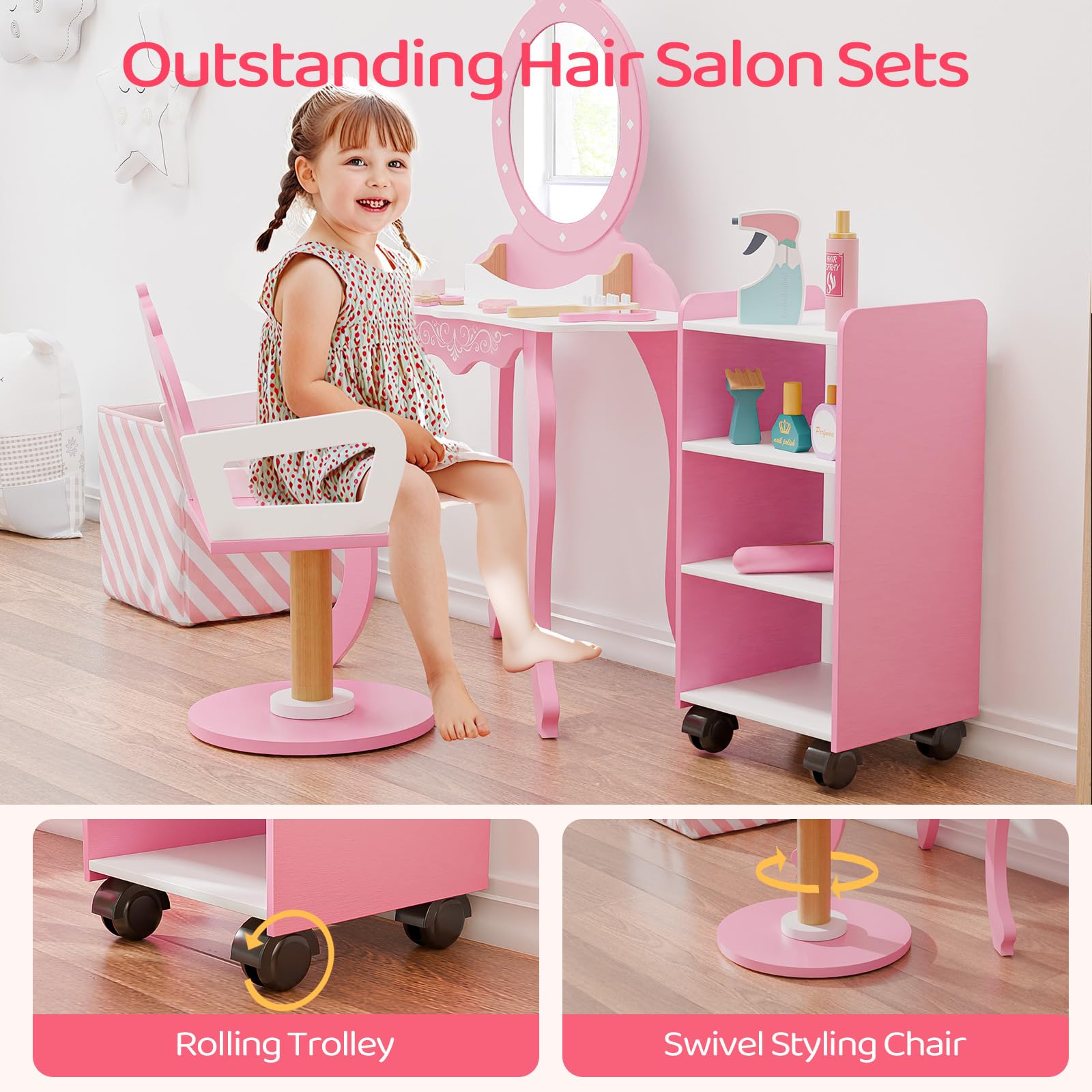 Pretend play hair salon deals
