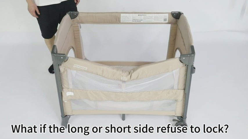 JOYMOR 7 In 1 Baby Bassinet Bedside Sleeper with Changing Table
