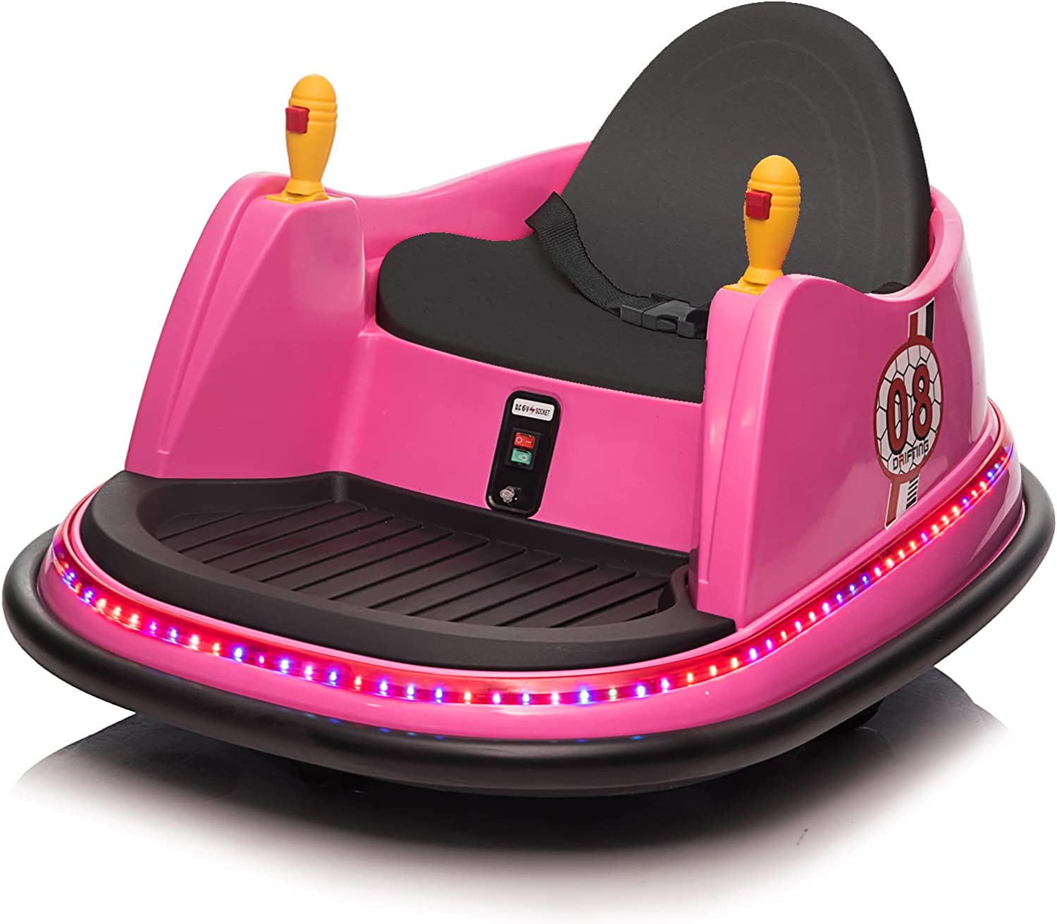 JOYMOR 6V Kids Electric Ride On Bumper Car w/Remote Control