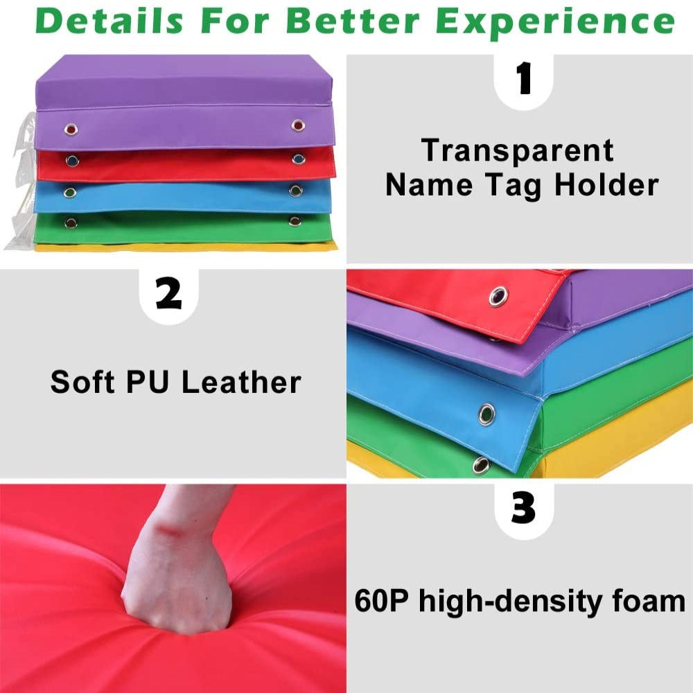 JOYMOR 5-Pack Memory Foam Rest Nap Mats